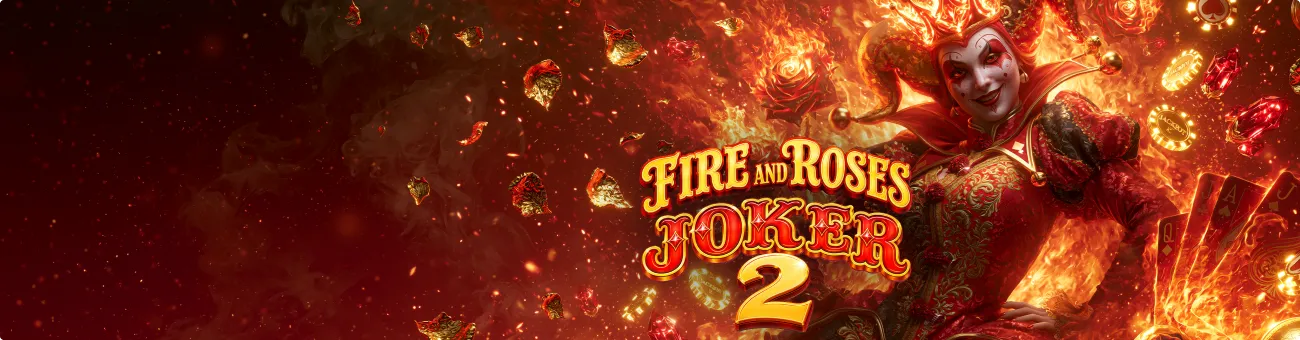 Fire and roses joker 2 slot Banner 4